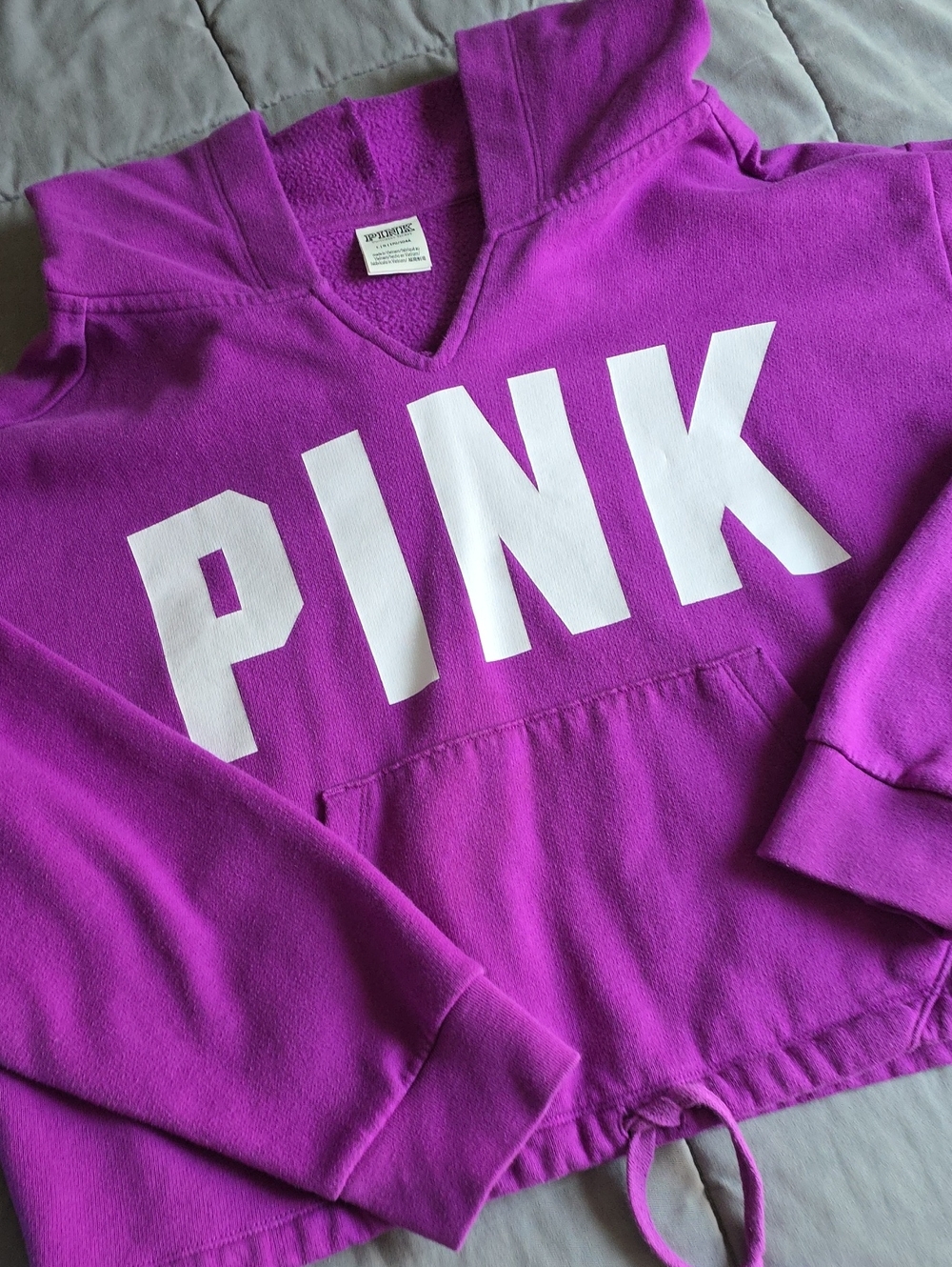 PINK Victoria's Secret Fleece Top - Purple